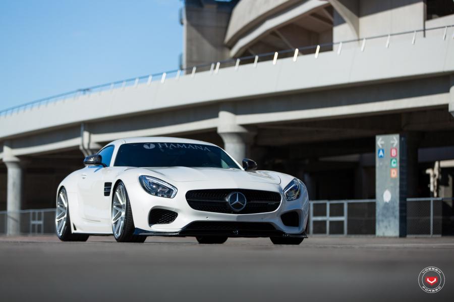 Mercedes-AMG GT S Wide Body by Hamana Japan on Vossen Wheels '2016